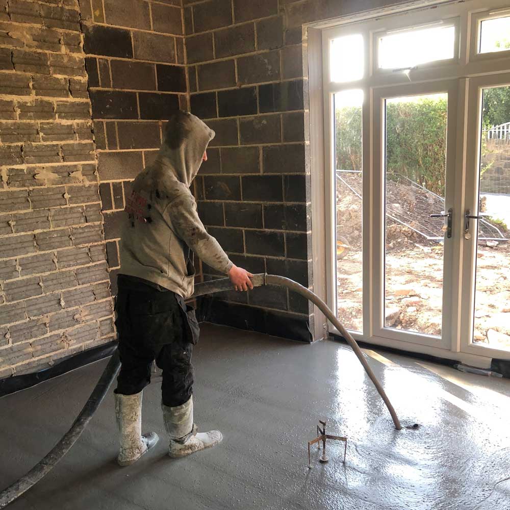 Screeding